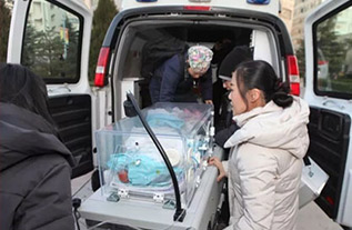 天柱县妇婴监护型护送